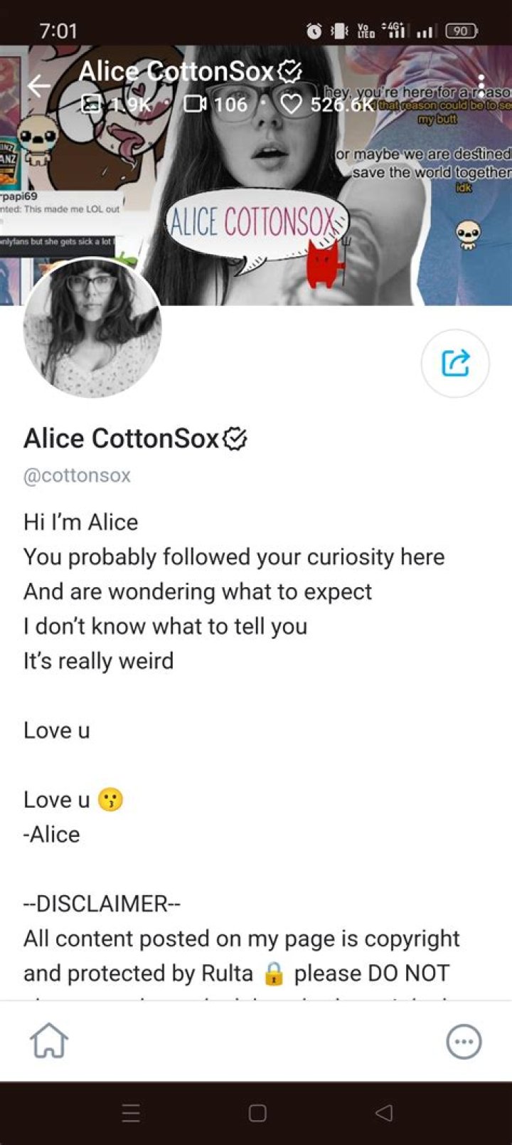 Alice CottonSox's OnlyFans Adventure Awaits!