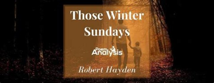 An Exploration Of "Those Winter Sundays"