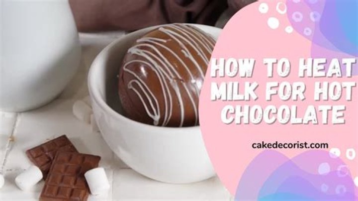 Can You Heat Chocolate Milk To Make Hot Chocolate? Here's What You Need To Know