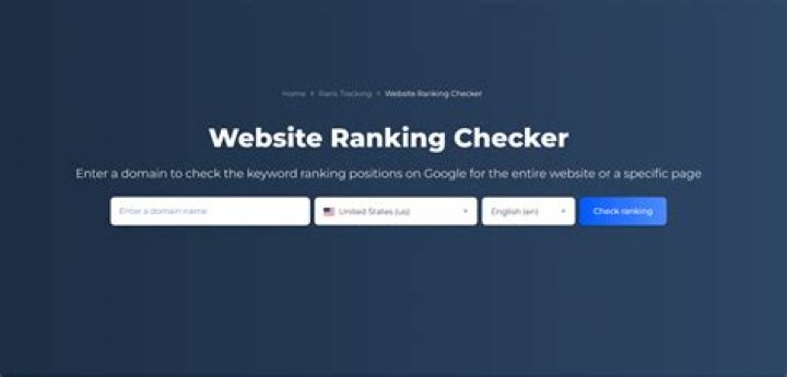 Get To The Top: Website Ranking Checker