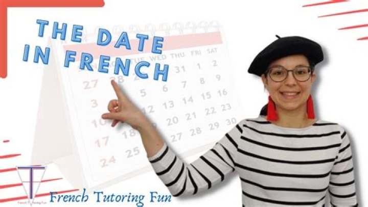 Learn How To Say The Date In French Today