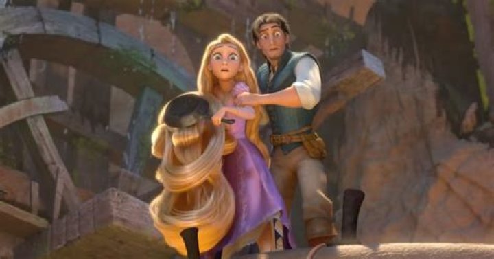 Mandy Moore Poses With Rapunzel After Voicing the Princess in 'Tangled'
