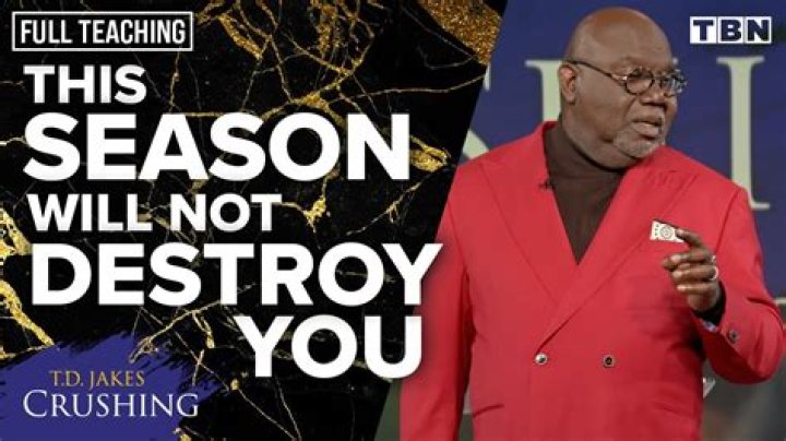 TD Jakes Announces Upcoming Retirement: Reasons Behind The Decision