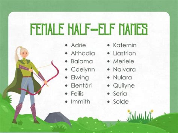 The Ultimate Guide To Unique And Captivating D&D Half-Elf Names